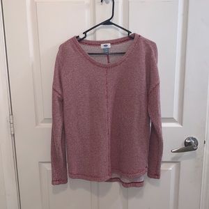 OVERSIZED RED SWEATER